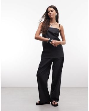 Collusion Wide Leg Trouser - Blue
