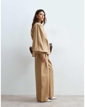 ARRANGE Premium Structured Trousers Co-Ord - White