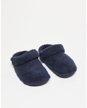 Crocs™ – classic cozzzy – hausschuhe aus fleece - Blau