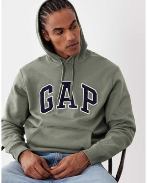 Gap Logo Over Head Hoodie - Grey