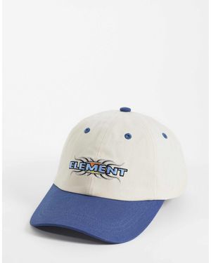 Element – baseballkappe - Weiß