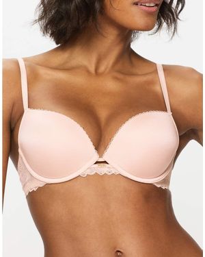 KBX Knickerbox Harper Smooth Padded Plunge Bra - Brown