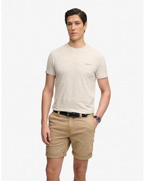 Superdry Utility Chino Shorts - Natural