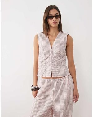 Mango Franchy Sleeveless Top - Pink