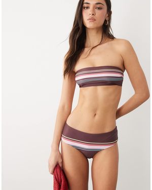 ASOS Skylar Low Rise Swim Short - Brown