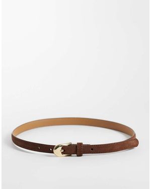 Mango Cintura Sottile - Marrone