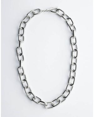 & Other Stories Chunky Chain Necklace - Metallic