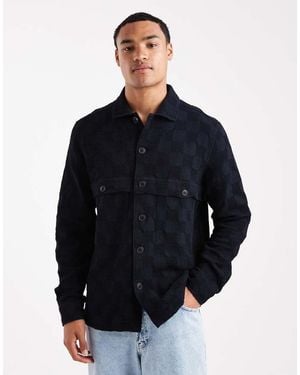 Farah Pemberton Long Sleeve Shirt - Blue