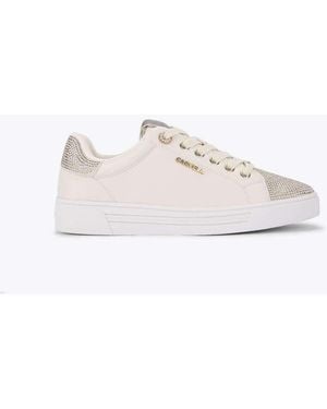 Carvela Kurt Geiger Daze Toe Cap Trainers - White
