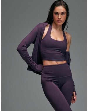 4505 Active Halter Neck Performance Vest With Inner Bra - Grey