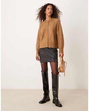 SELECTED Femme Knitted Cardigan - Natural