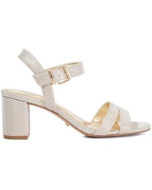 Dune Wide Fit Wf Merisa Heeled Sandals - White