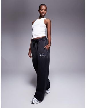 Good For Nothing Wide Leg Relaxed Jogger - Blue
