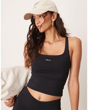 Tala – skinluxe – trägertop - Schwarz