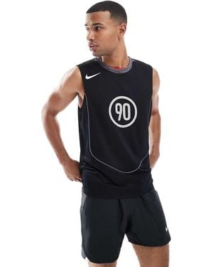 Nike T90 Dri-Fit Sleeveless Top - Blue