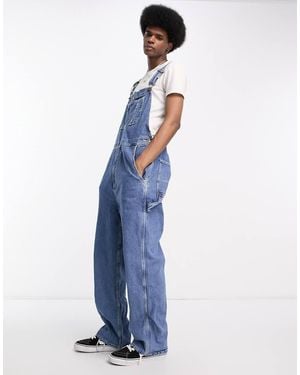 Dickies Classic Bib Denim Overall Dungarees - Blue