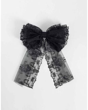 ASOS Xl Hair Bow Barette - Multicolour