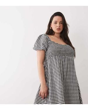 Esmee Curve Mini Beach Dress - Black