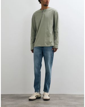 Mango Jeans mit schmal zulaufendem bein - Blau