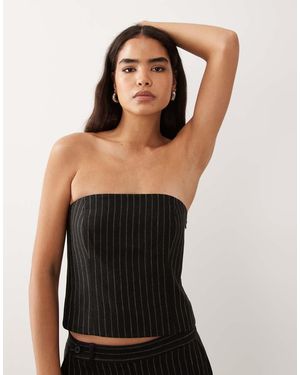 Ralph Lauren Tailored Bandeau Top Co-ord - Black