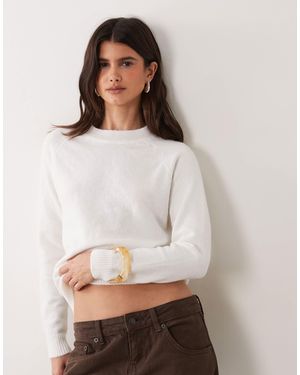 ASOS Basic-pullover mit rundhalsausschnitt - Grau