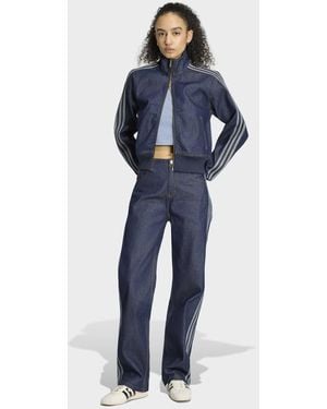 adidas Originals – firebird – jeans - Blau