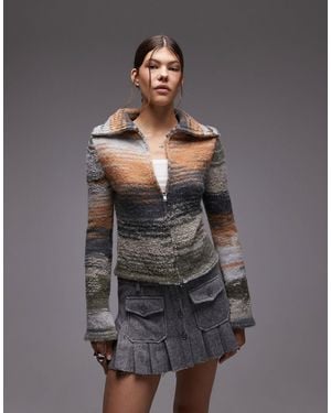 emory park – strickjacke - Grau