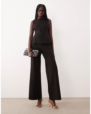 Mango Sleeveless Tailored Jumpsuit - Gray