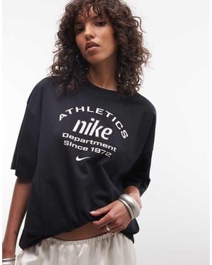 Nike Athletic Dept Oversized T-Shirt - Blue
