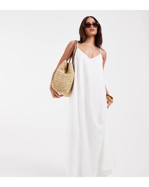 Only Petite Cami Maxi Dress - White