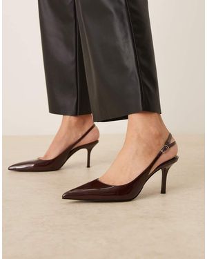 Mango Zapatos Destalonados Clásicos De - Negro