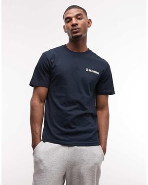 Element T-Shirt Con Grafica Piccola - Blu