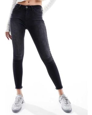 ONLY Jeans Skinny Neri Alla Caviglia - Blu