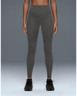 Oysho Comfortlux leggings mit hohem bund, knöchellang, - Grau