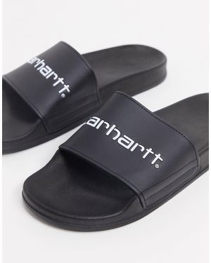 Carhartt Logo Sliders - Black