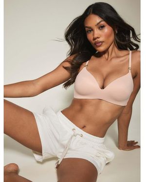 KBX Charlotte Padded Non Wire Bra - Brown