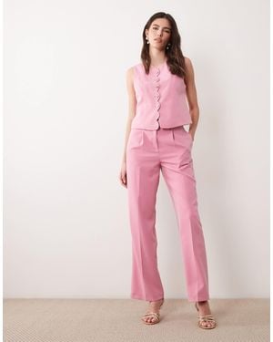 Vila – elegante hose - Pink