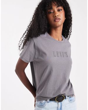 Levi's – klassisches t-shirt - Grau