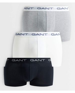 GANT Pack De 3 Calzoncillos En Gris Claro