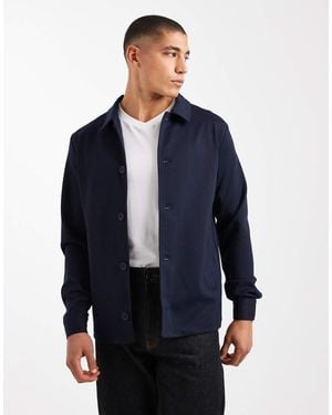 Jack & Jones Premium Slim Jersey Suit Jacket - Blue
