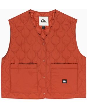 Quiksilver – kalong – pufferweste - Rot