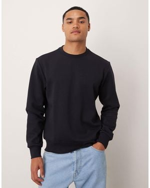 Mango – oversize-sweatshirt - Blau