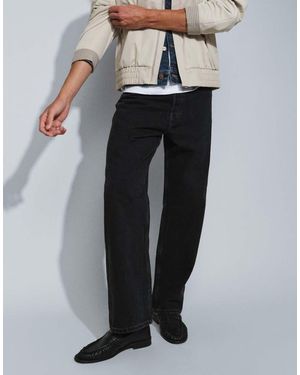 ARKET Mist Low Rise baggy Wide Leg Jeans - White