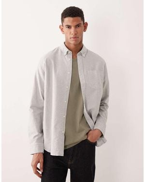 SELECTED Oxford Shirt - Natural
