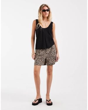ONLY High Waist Shorts - Black