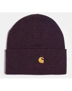 Carhartt Gorro Burdeos Con Logo De Texto American De - Morado