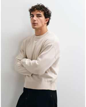 Jack & Jones Cloud Knit Sweater - Natural