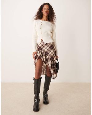 Misses mid length skirts hot sale
