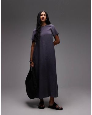 ASOS Modal Trapeze T Shirt Dress - Black