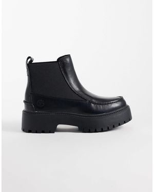 Timberland Stone street mittelhoher chelsea-boot - Schwarz